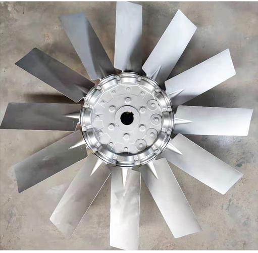 厂家直供一站式 铝合金叶轮 轴流风机铝合金叶轮 防爆风机铝叶片